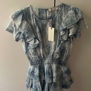 Love Shack Fancy Natasha Mini Dress